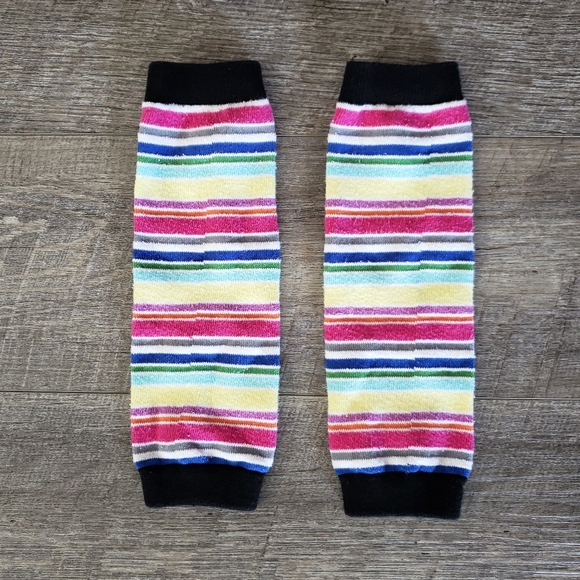 Retro Leggings Colorful Striped - Picture 2 of 5